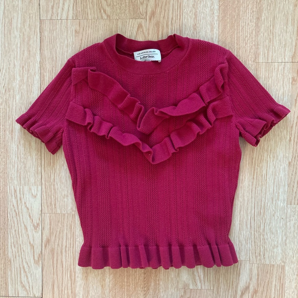& Other Stories cropped top